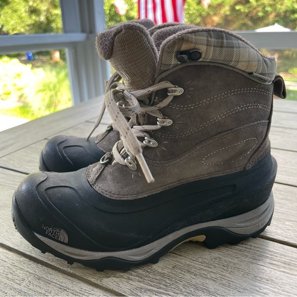 The North Face ChilKat 2 Leather Boots Womens Size 7 - Picture 1 of 10